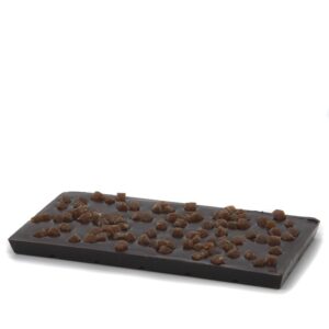 Tableta de chocolate con dados de miel