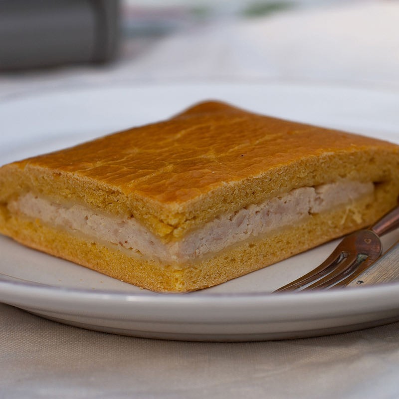 Empanada de pollo con masa en panificadora - Receta Petitchef
