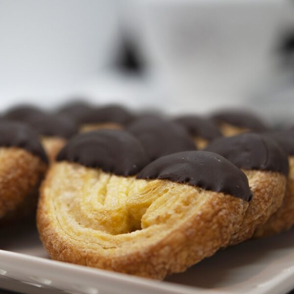 Mini palmeras de chocolate